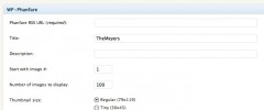 WP-Phanfare screenshot 1