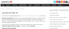 Wp photo text slider 50 screenshot 1