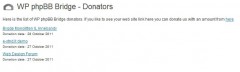 WP phpBB Bridge screenshot 7