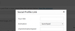WP Popup Social Link and Content Share screenshot 3
