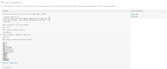 WP Post Signature screenshot 1