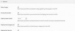 WP Post to PDF Enhanced screenshot 4
