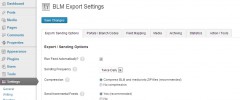 WP-Property - BLM Export screenshot 1