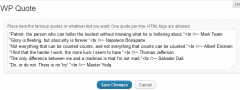 WP Quote screenshot 1