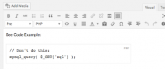WordPress Rainbow Hilite screenshot 1