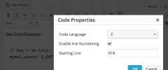 WordPress Rainbow Hilite screenshot 2