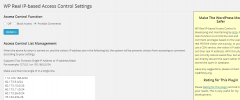WP Real IP-based Access Control screenshot 1