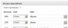WP Recipes screenshot 2