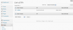 WP Record IP screenshot 1