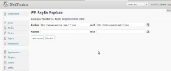 WP RegEx Replace screenshot 1