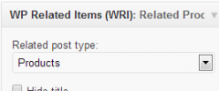 WP Related Items (WRI) screenshot 5