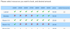 WP-Reservation booking system screenshot 3