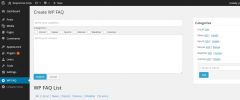WP Responsive FAQ screenshot 1