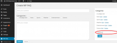 WP Responsive FAQ screenshot 2