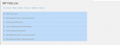 WP Responsive FAQ screenshot 5