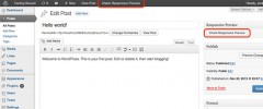 WordPress Responsive Preview screenshot 2