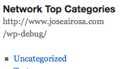 WP RESTful Categories Plugin screenshot 3