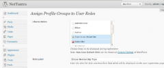 WP Roles at Registration screenshot 1