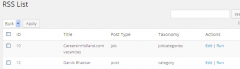 Wp RSS Importer screenshot 1