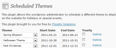 WP Scheduled Themes screenshot 1