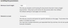 WP Scroll Depth screenshot 1
