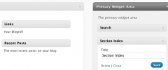 WP Section Index screenshot 3