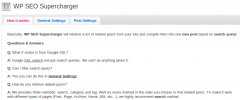 WP SEO Supercharger screenshot 1