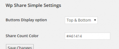 WP Share Simple screenshot 1