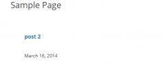 wp show category posts screenshot 1