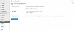 WP Sidebars screenshot 3