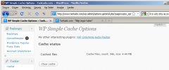 WP Green Cache screenshot 1