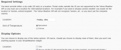 WP SimpleWeather screenshot 3