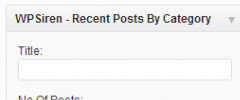 WPSIREN Recent Posts By Category screenshot 1