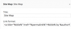 WP Site Mapping screenshot 1