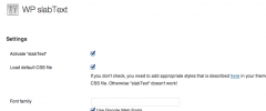 WP slabText screenshot 3