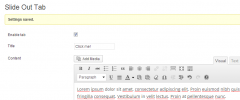 Slide Out Tab screenshot 1