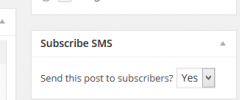 Wordpress SMS screenshot 3