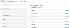 WP Social Links screenshot 2