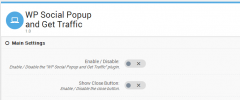WP Social Popup and Get Traffic screenshot 2