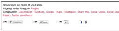 WP-Social-Share-Privacy screenshot 3