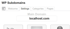 WP Subdomains (Revisited) screenshot 1