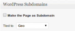 WP Subdomains (Revisited) screenshot 3