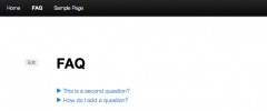 WP Super FAQ screenshot 1