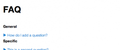 WP Super FAQ screenshot 3