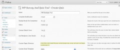 WP Survey And Quiz Tool screenshot 7