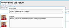 WP Symposium screenshot 8