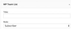 WP Team List screenshot 3