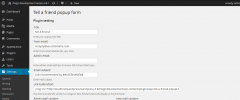 wp tell a friend popup form screenshot 2