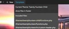 WP Template Viewer screenshot 1