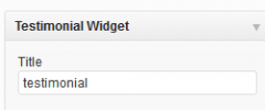 WP Testimonial Widget screenshot 2